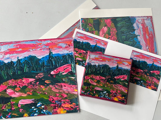 Pink Skies Art Print