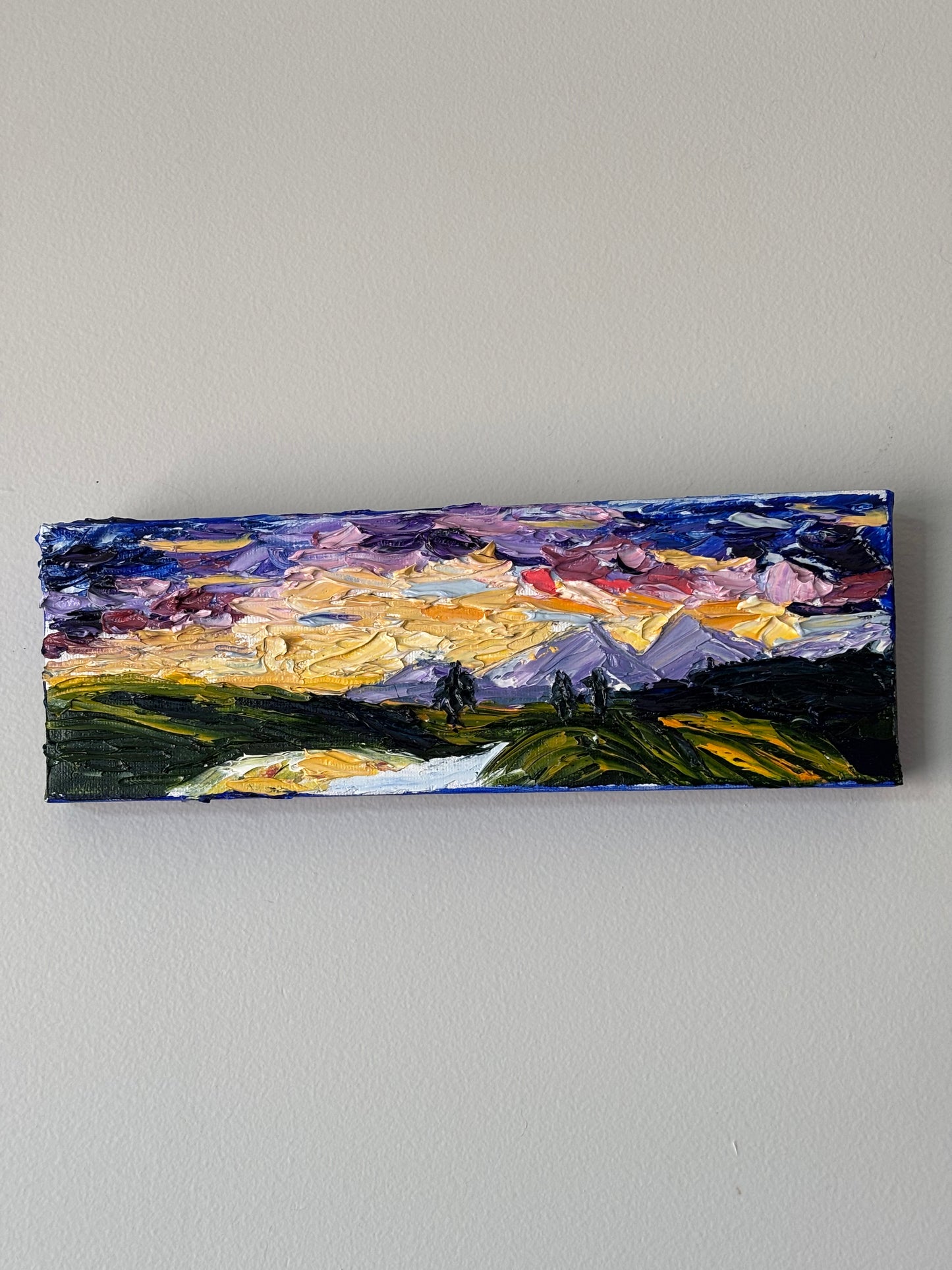 Purple Mountain Sunset