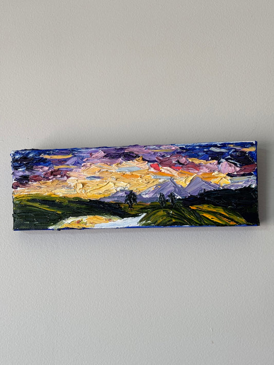 Purple Mountain Sunset
