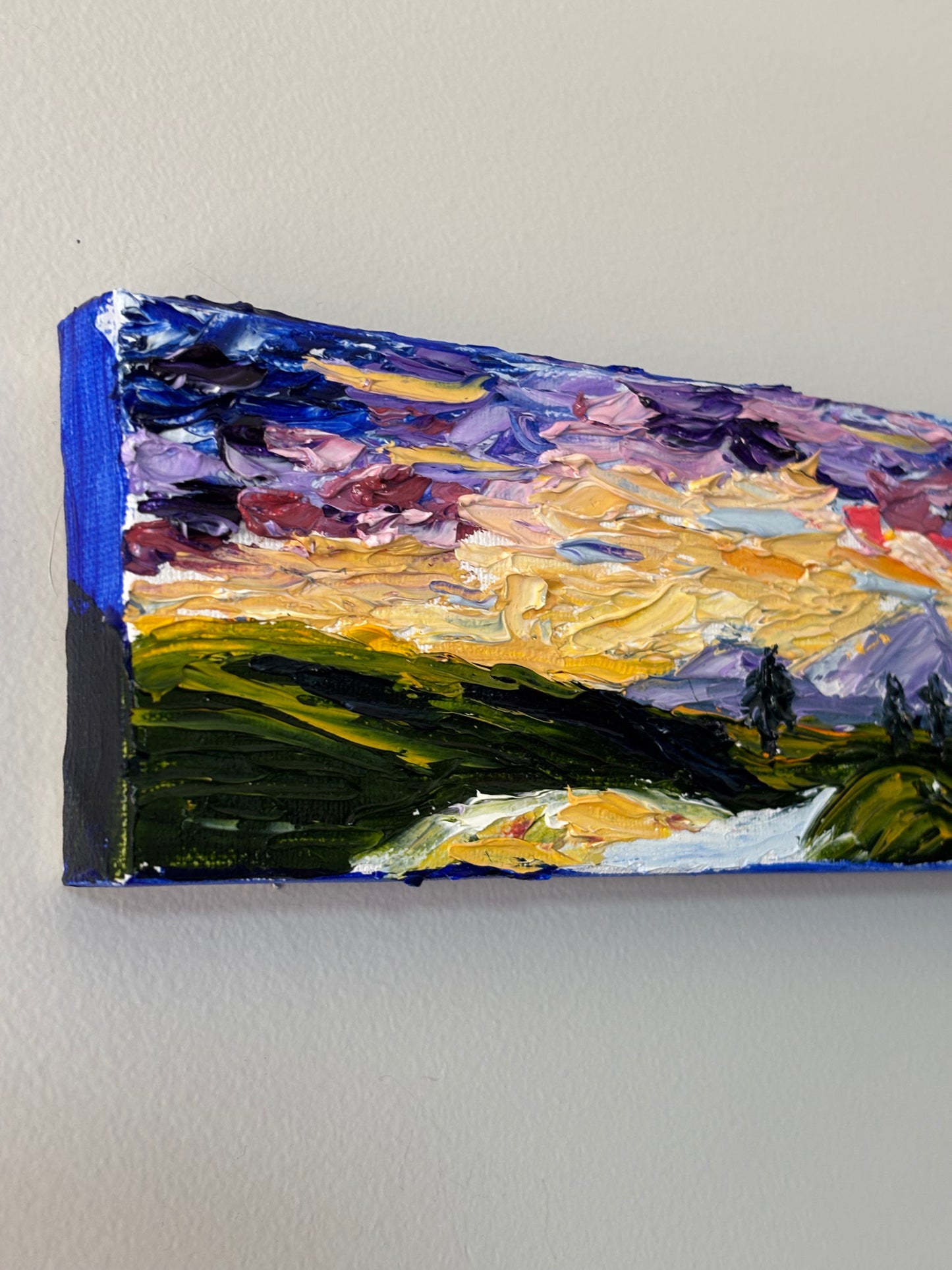 Purple Mountain Sunset