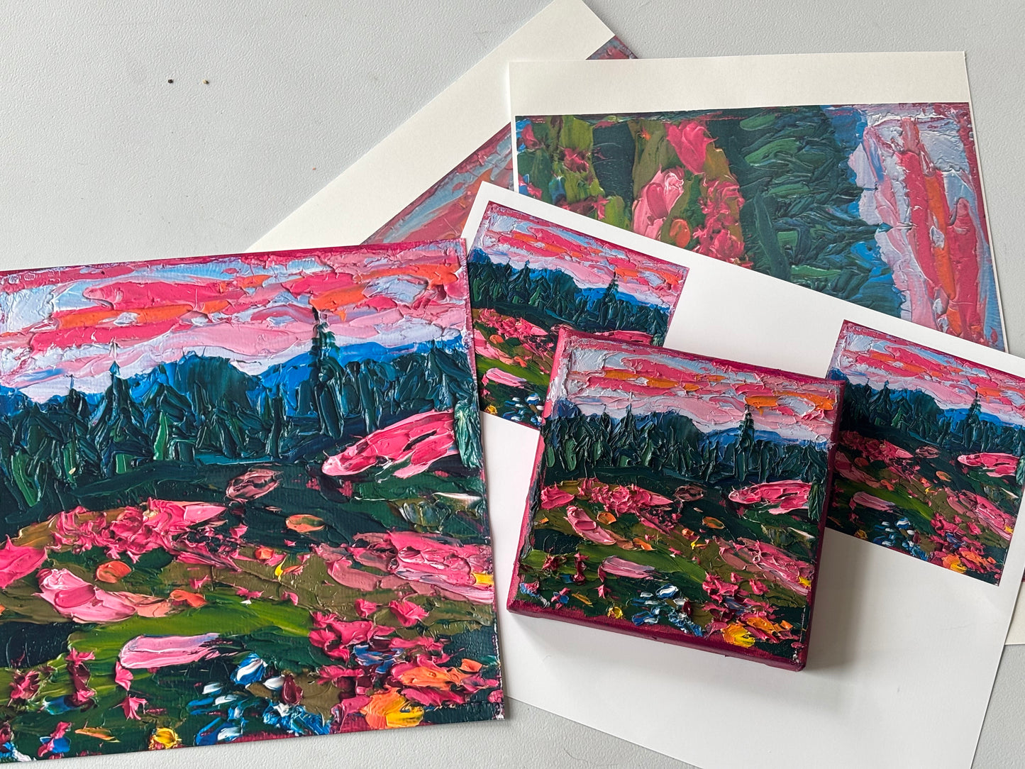 Pink Skies Art Print