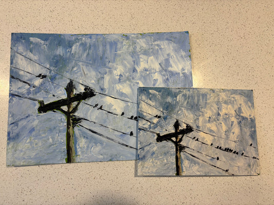 Birds of a Feather art print