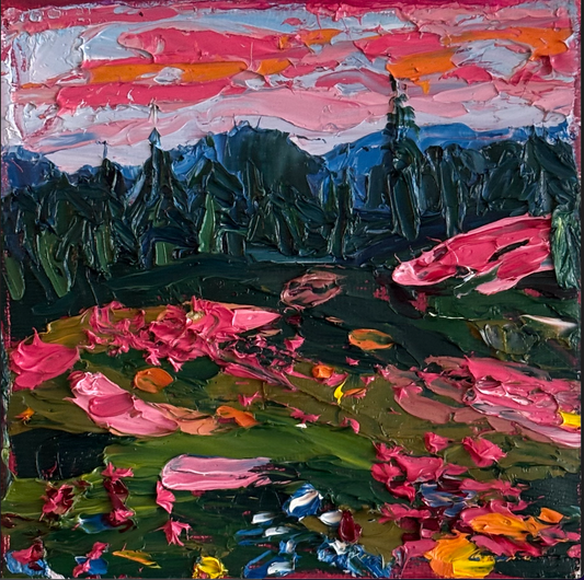 Pink Skies Art Print